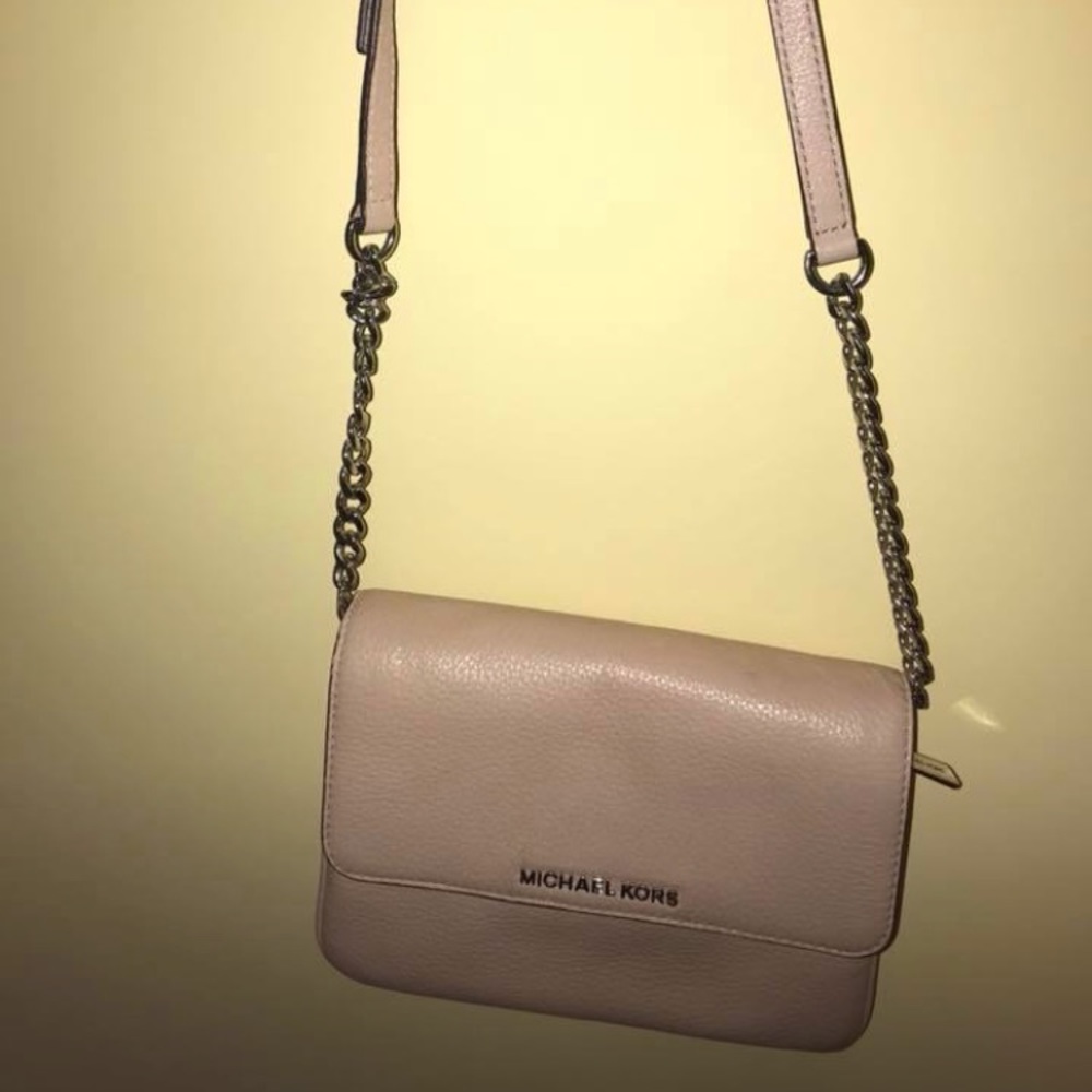 Authentic Pink Michael Kors Crossbody - image 1